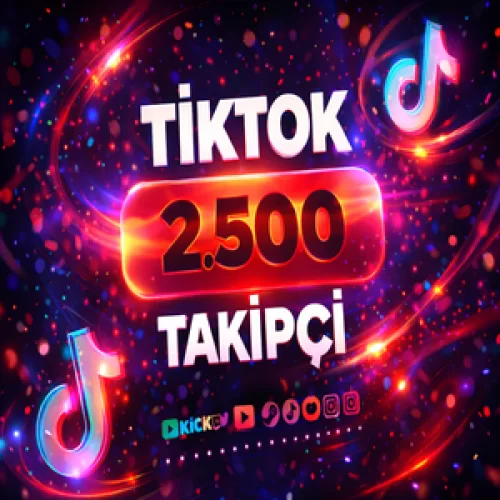  ⭐GARANTİLİ⭐TİKTOK 2.500 TAKİPÇİ⚡